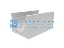 Лоток водоотводный бетонный коробчатый (СО-500мм), с уклоном 0,5%  КUу 100.65(50).51(42) - BGU-XL, № 12