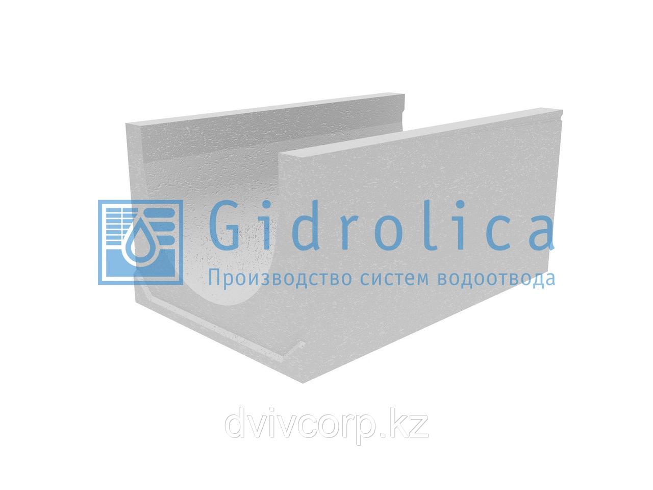 Лоток водоотводный бетонный коробчатый (СО-500мм), с уклоном 0,5%  КUу 100.65(50).49,5(40,5) - BGU-XL, № 9