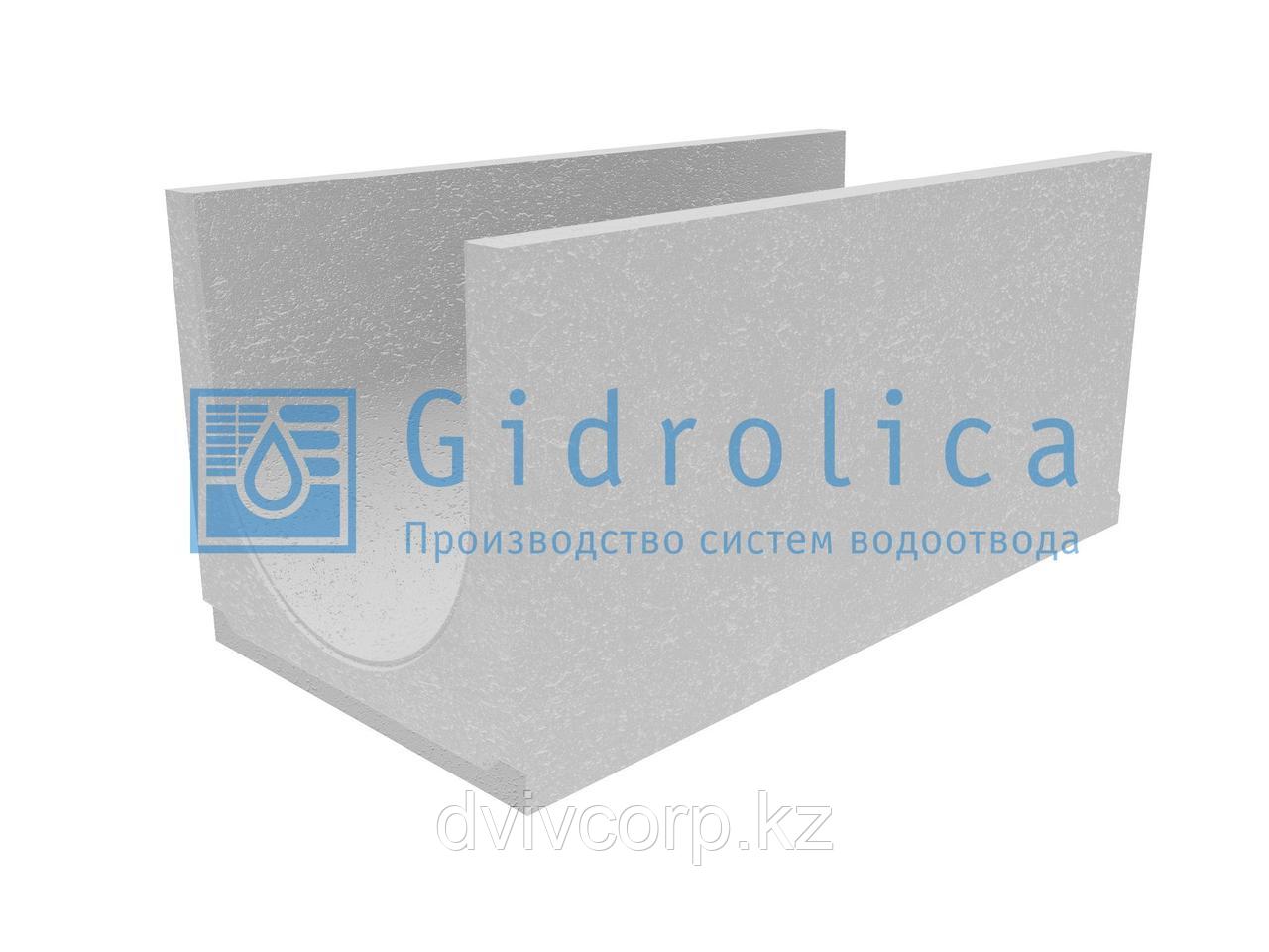 Лоток водоотводный бетонный коробчатый (СО-400мм), с уклоном 0,5%  КUу 100.49,4(40).47(40) - BGU, № 15