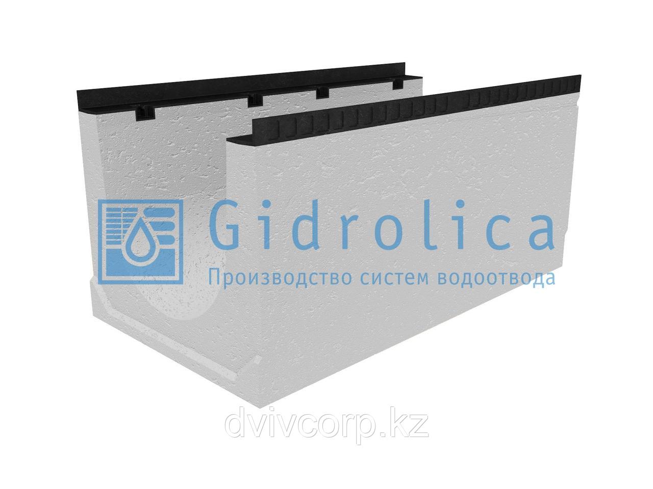 Лоток водоотводный бетонный коробчатый (СО-400мм), с уклоном 0,5%  КUу 100.54(40).49,5(41,5) - BGМ, № 9