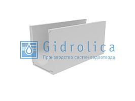 Лоток водоотводный бетонный коробчатый (СО-300мм), с уклоном 0,5%  КUу 100.39,4(30).49(42) - BGU, № 19
