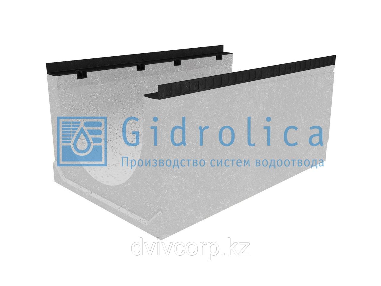 Лоток водоотводный бетонный коробчатый (СО-500мм), с уклоном 0,5%  КUу 100.65(50).48(39) - BGМ, № 6