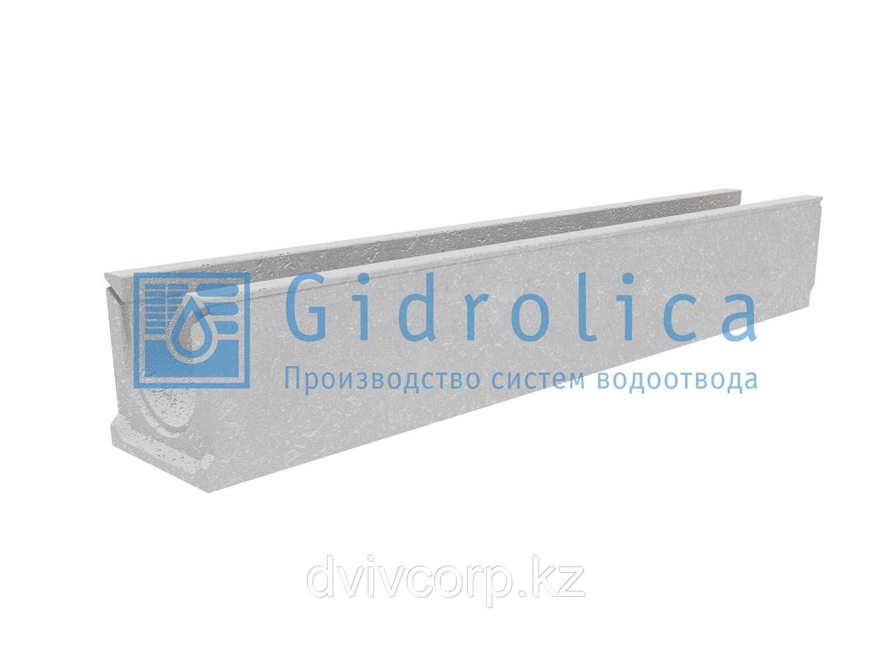 Лоток водоотводный бетонный коробчатый (СО-100мм), с уклоном 0,5%  КUу 100.16,3 (10).14,2(10,2) - BGU,№ 2