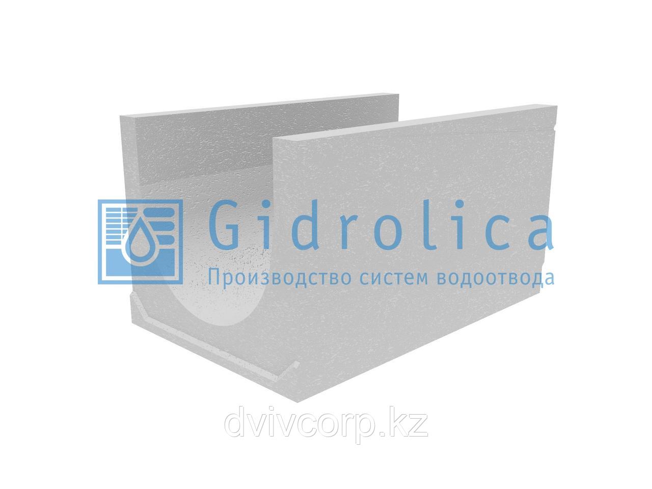 Лоток водоотводный бетонный коробчатый (СО-500мм), с уклоном 0,5%  КUу 100.65(50).57(48) - BGU-XL, № 24