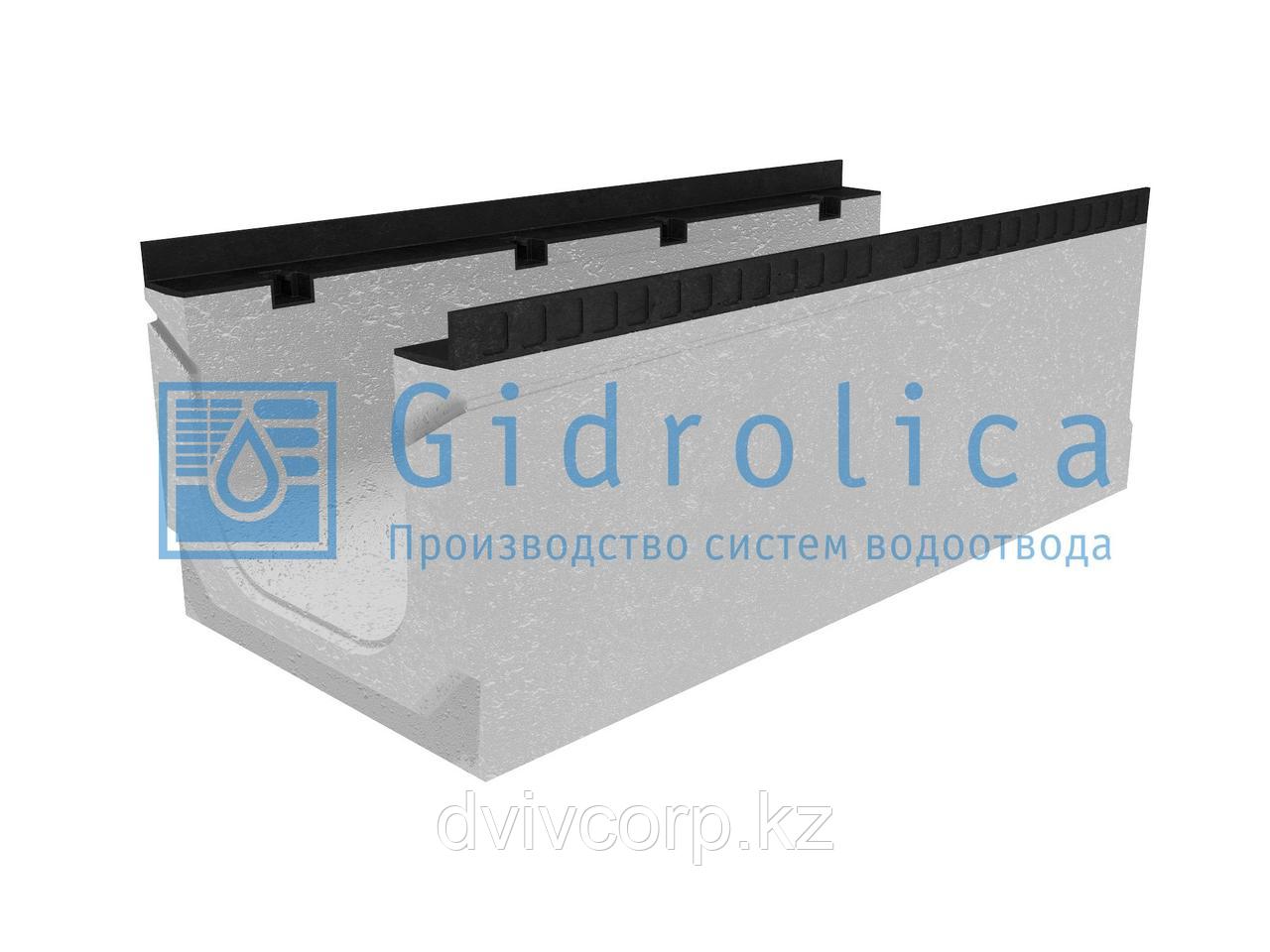 Лоток водоотводный бетонный коробчатый (СО-300мм), с уклоном 0,5%  КПу 100.44(30).37(30) - BGМ-F, № 12
