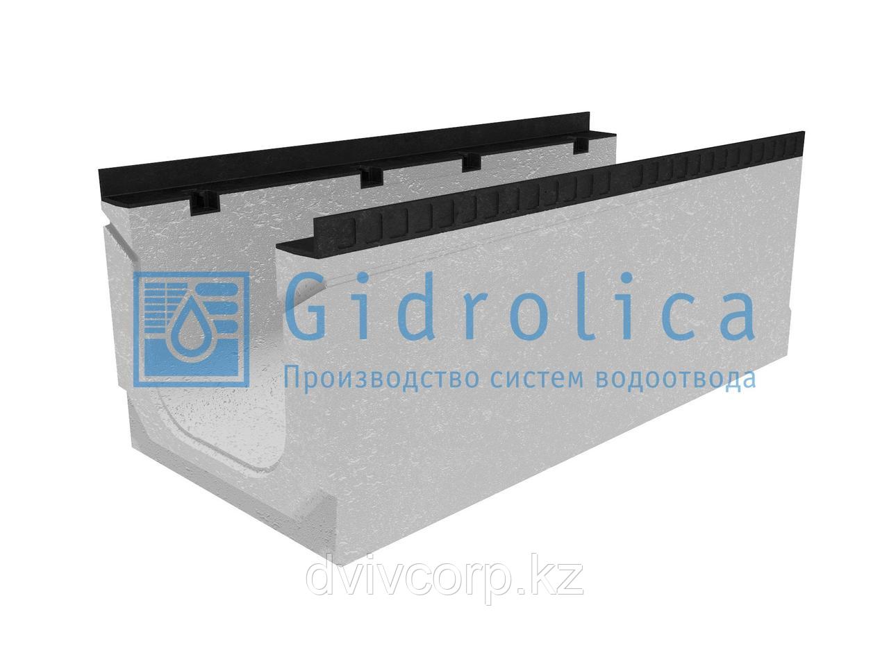 Лоток водоотводный бетонный коробчатый (СО-300мм), с уклоном 0,5%  КПу 100.44(30).39,5(32,5) - BGМ-F, № 17