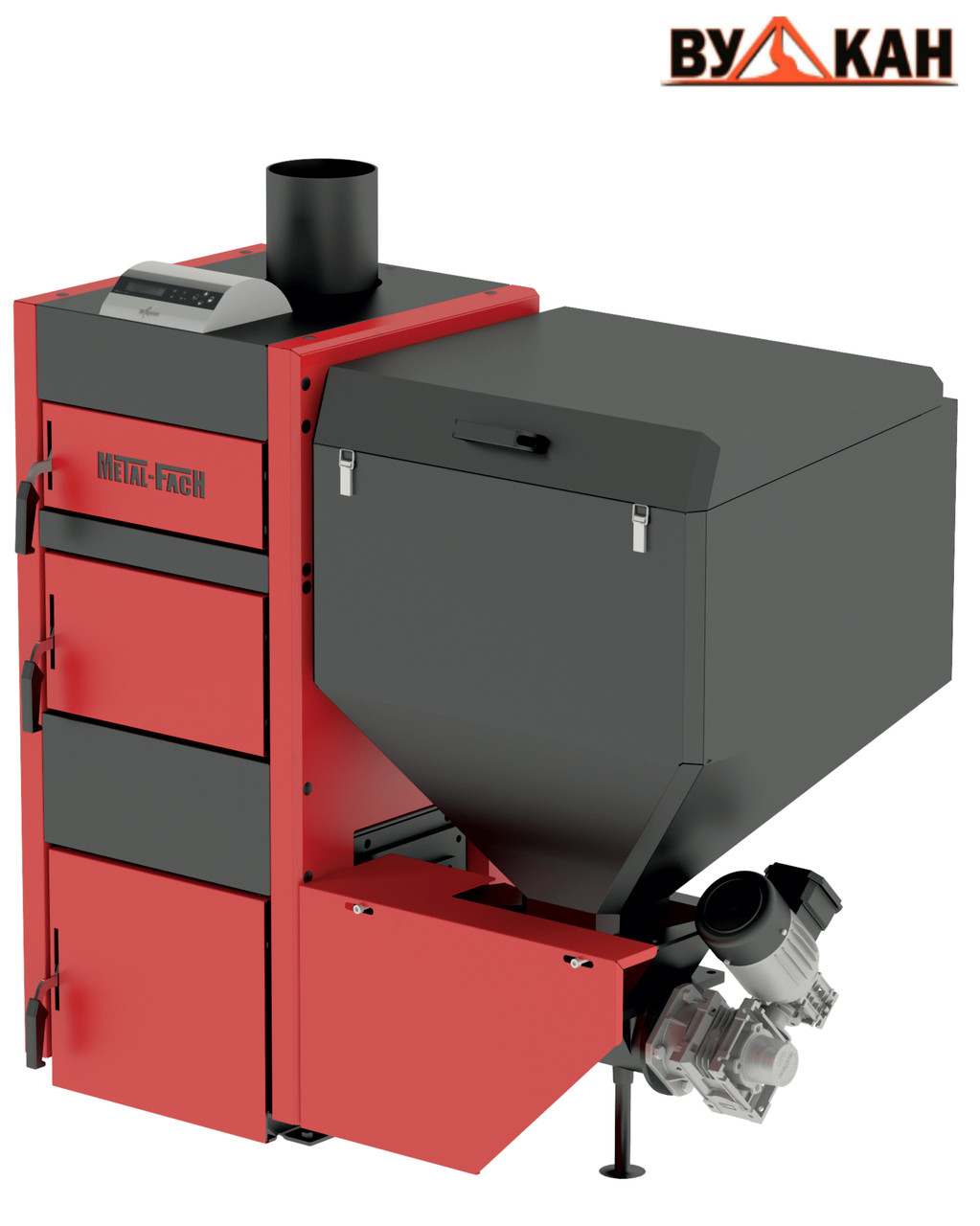 Автоматический котел Metal-Fach SMART Auto ECO 15 кВт с правой подачей