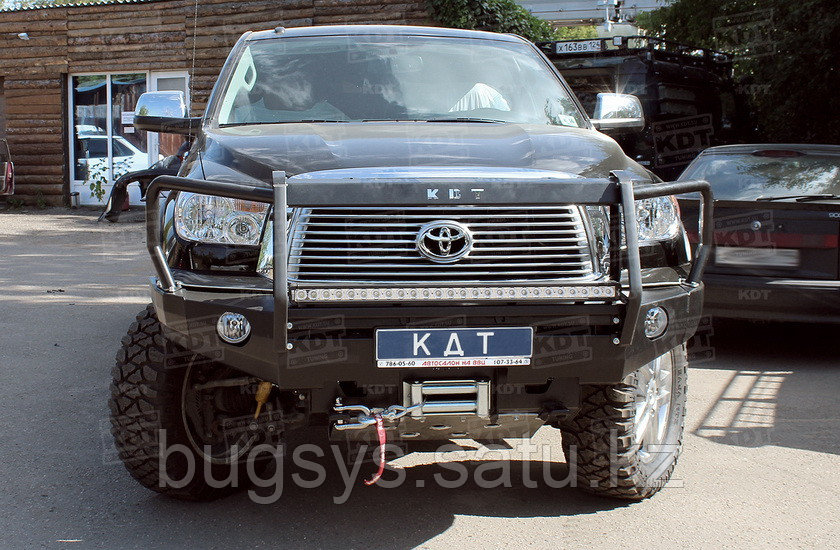 Передний силовой бампер со съемным кенгурином II поколения - Toyota Tundra - фото 3 - id-p72832341