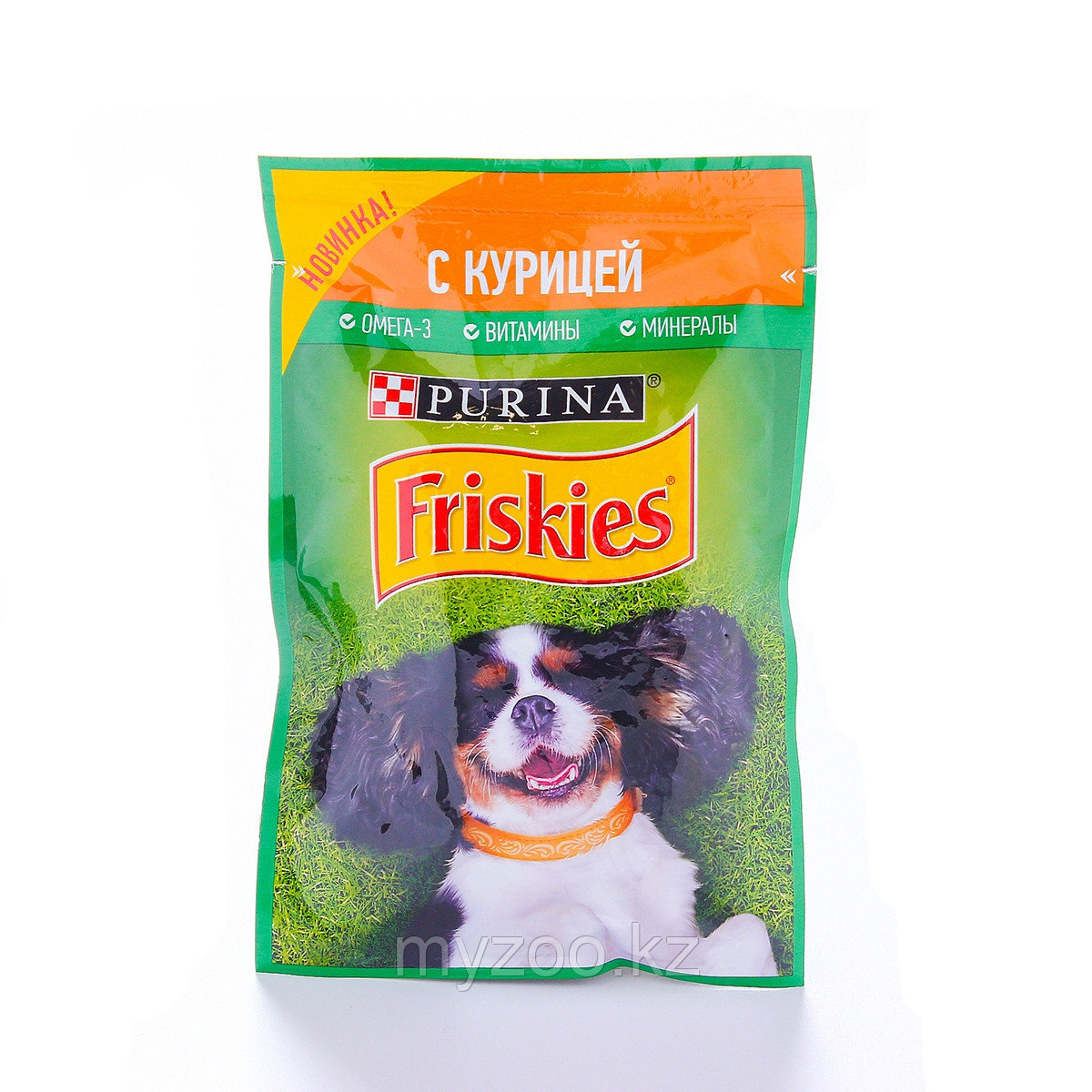 Friskies Фрискис влажный корм для собак с курицей,85гр