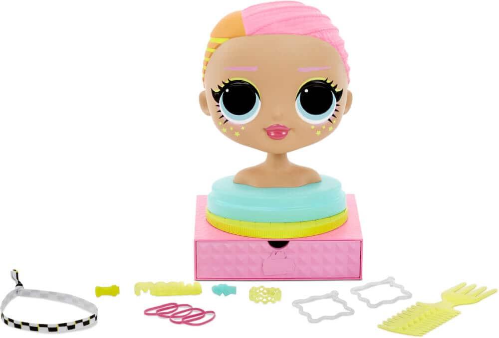 Голова манекен ЛОЛ Сюрприз для причесок - L.O.L Surprise! O.M.G Styling Head 565086