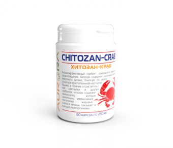 Высокоэффективный сорбент Хитозан Краб (Chitozan - Crab)