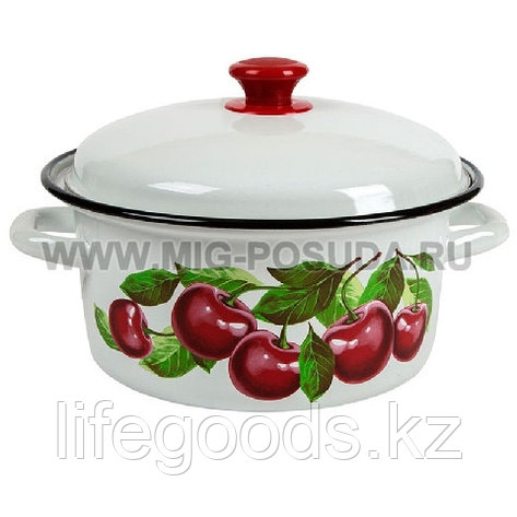 Кастрюля кон. борт. 4л. (белая) арт. 41804-142/6, фото 2