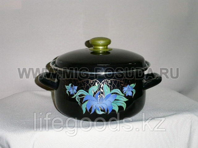 Кастрюля сфер. груш. об. 3л. (коричневая) арт. 61904-122/6, фото 2