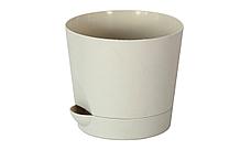 Горшок для цветов пластиковый с поддоном 2л В02, фото 4