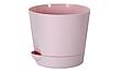 Горшок для цветов пластиковый с поддоном 2л В02, фото 9