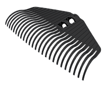 Грабли веерные без черенка «Агроном Премиум» (25 зубьев, 41,5×21×6,5см) АП 134