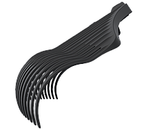 Грабли веерные без черенка «Агроном Премиум МАКС» (29 зубьев, 48,5×21×8см) АП 139, фото 3
