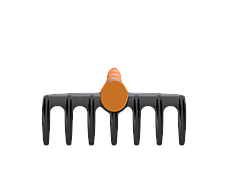Грабельки ручные «Агроном Премиум» (7 зубьев, 40,5×17,5×8 см) АП 804, фото 2