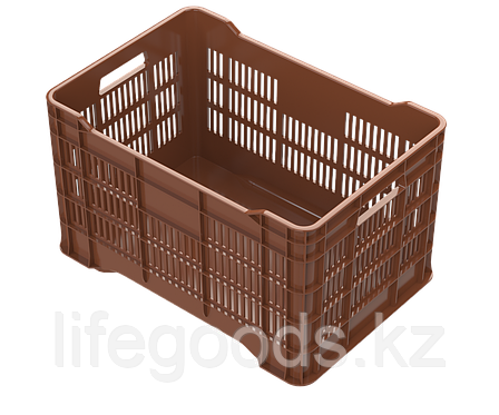 Ящик для пищевых продуктов (морозостойкий) 45л (510×345×300мм) спл. дно АП 316, фото 2