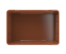 Ящик для пищевых продуктов (морозостойкий) 45л (510×345×300мм) спл. дно АП 316, фото 3