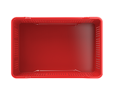 Ящик для пищевых продуктов (морозостойкий) 45л (510×345×300мм) спл. дно, Высший сорт АП 305, фото 3