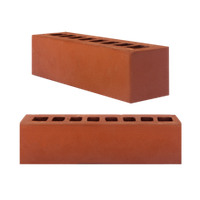 Красный лицевой кирпич 0,5 нф