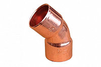 Медный отвод (поворот) 45град. 5/8"