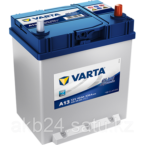 Аккумулятор Varta Blue Dynamic A13 40Ah 330A 189x135x227