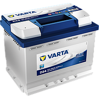 Аккумулятор Varta Blue Dynamic D24 60Ah 540A 242x175x190