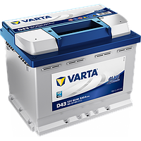 Аккумулятор Varta Blue Dynamic D43 60Ah 540A 242x175x190