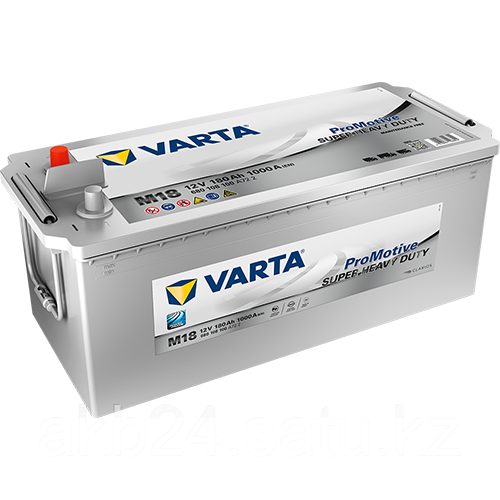 Аккумулятор Varta Promotive Silver M18 180Ah 1000A 518x223x223 - фото 1 - id-p72849758