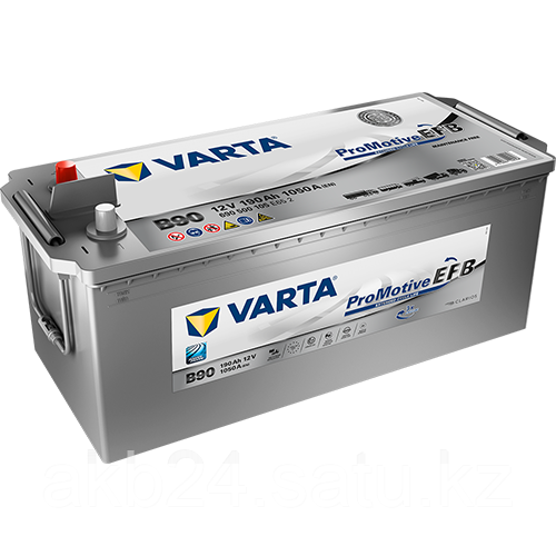 Аккумулятор Varta Promotive EFB B90 190Ah 1050A 518x223x223