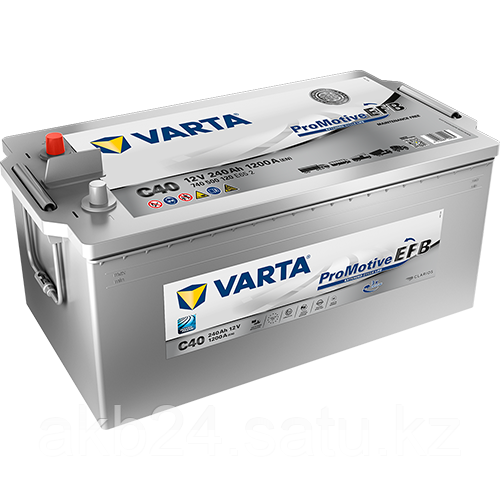 Аккумулятор Varta Promotive EFB C40 240Ah 1200A 518x246x276