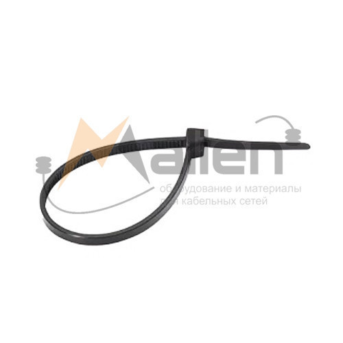 Стяжки кабельные СТН-Ч 4x150 мм (черные), 100 шт. МАЛИЕН арт. 870208