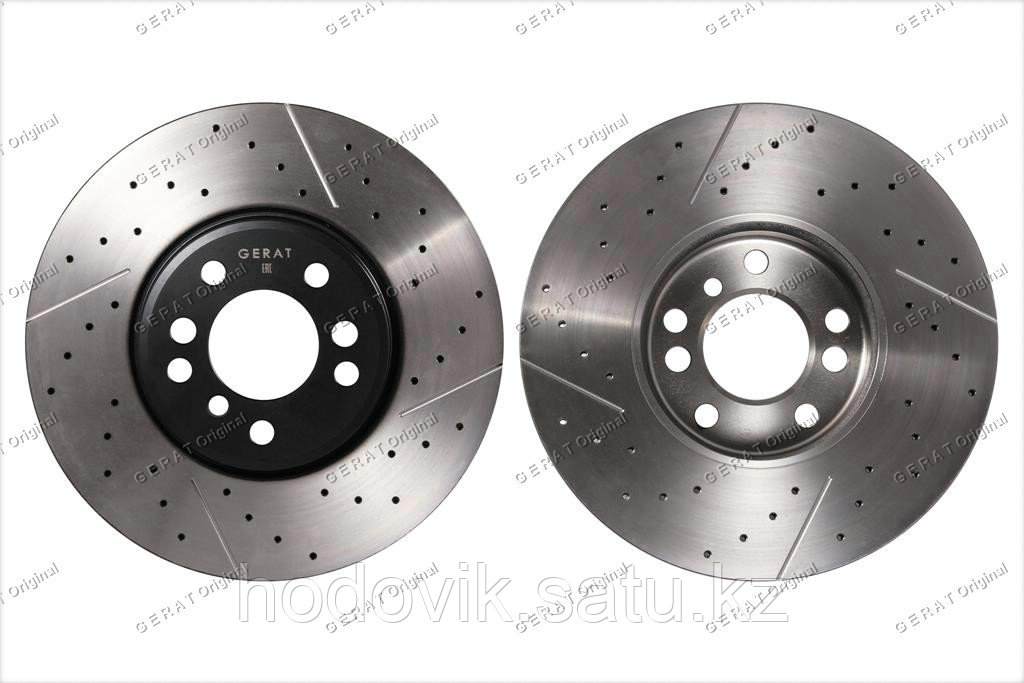 Тормозные диски перед Gerat BMW X5 X3 3.0 E53 E83 м перфорацией - фото 1 - id-p72852616