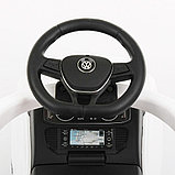 Толокар Pituso Volkswagen (ручка, бампер, подставка для ног) Белый, фото 4