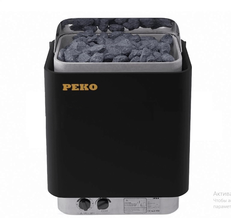 Электрическая печь Peko EH-90 со встроенным пультом (Мощность 9 кВт, объем 8-14 м3) - фото 3 - id-p72810723