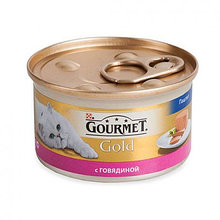 Gourmet Gold, Гурмэ Голд паштет с говядиной, уп.24*85 гр.
