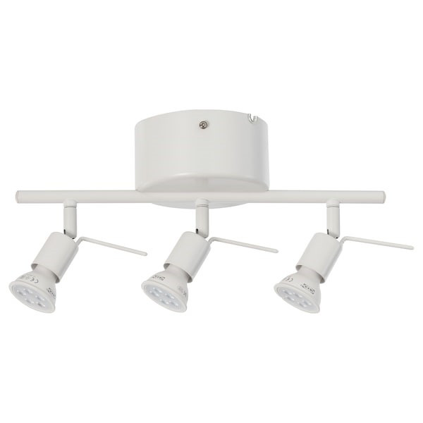 Светильник потолочный ТРОСС 3 лампы белый ИКЕА, IKEA
