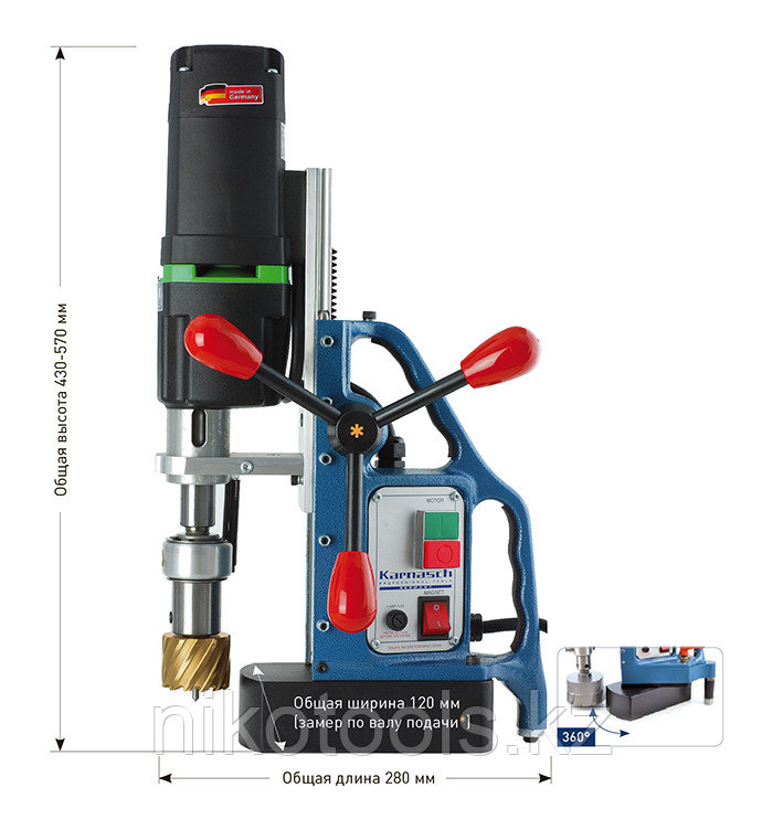 Магнитный сверлильный станок KAS 50  Karnasch