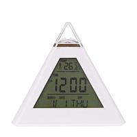 Часы-будильник электронные "Пирамида", с термометром, 10х9.6 см