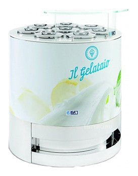 Витрина для мороженого ISA Il Gelataio 8(+8) T2