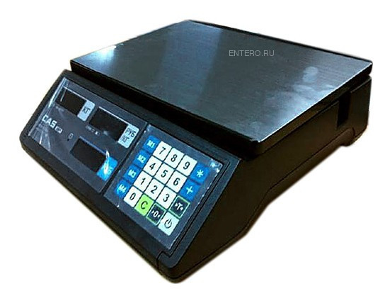 Торговые весы CAS ER JR-15CB черные