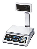 Торговые весы CAS ER JR-6CBU белые