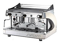 Кофемашина Royal Synchro 2GR SB Semiautomatic Boiler 8LT белая