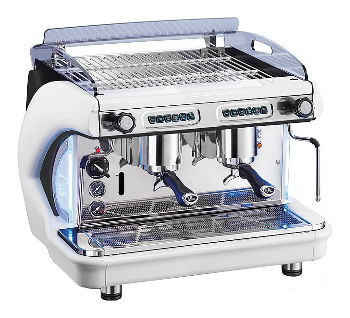 Кофемашина Royal Synchro T2 2GR SB Automatic Boiler 8LT черно-красная