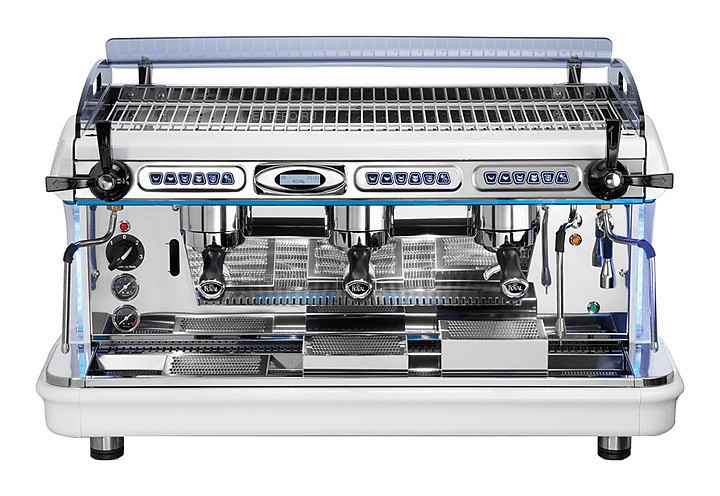 Кофемашина Royal Synchro T2 3GR Semiautomatic Boiler 21LT черно-белая