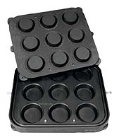 Форма для тарталетницы Kocateq DHTartmatic Plate 14