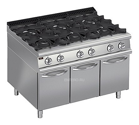 Плита газовая Apach Chef Line LRG127CS