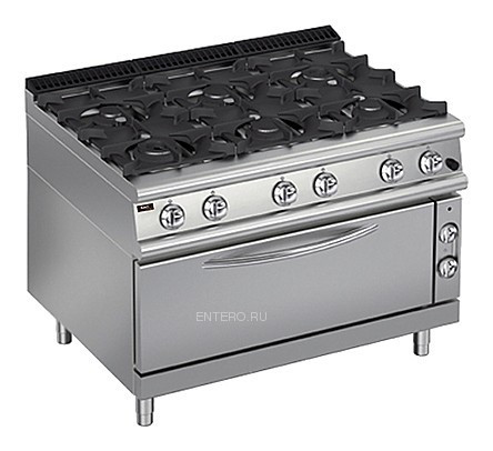 Плита газовая Apach Chef Line LRG127FG PLUS